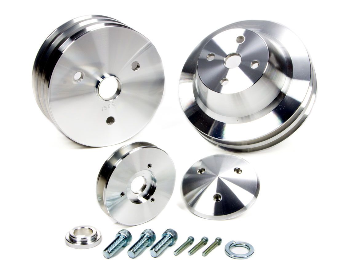 MARCH PERFORMANCE Corvette 3 Pc Pulley Set