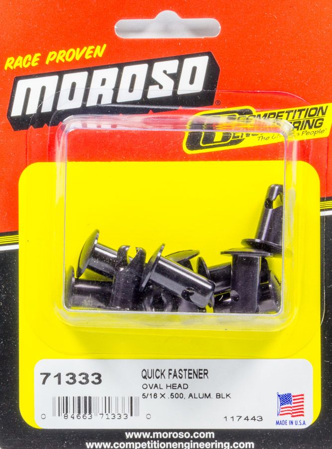 MOROSOOval Head Quick Fastener 5/16 x .500