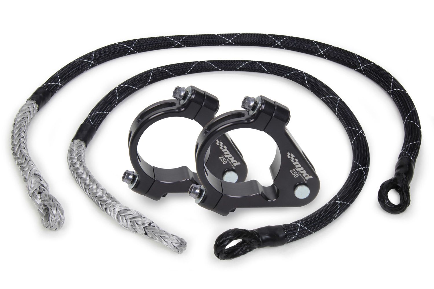 MPD RACING Axle Tether Pair With 2.5in Clamps