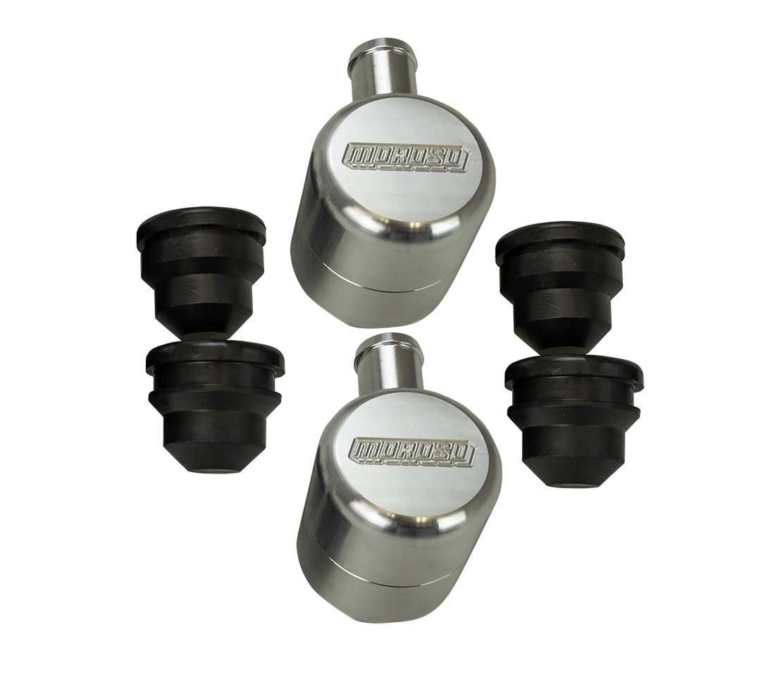 MOROSOValve Cover Breather w/ Media for V/C w/1.2 Hole