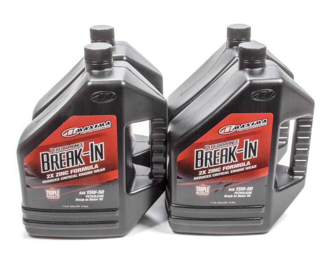 MAXIMA RACING OILS15w50 Break-In Oil Case 4x1 Gallon