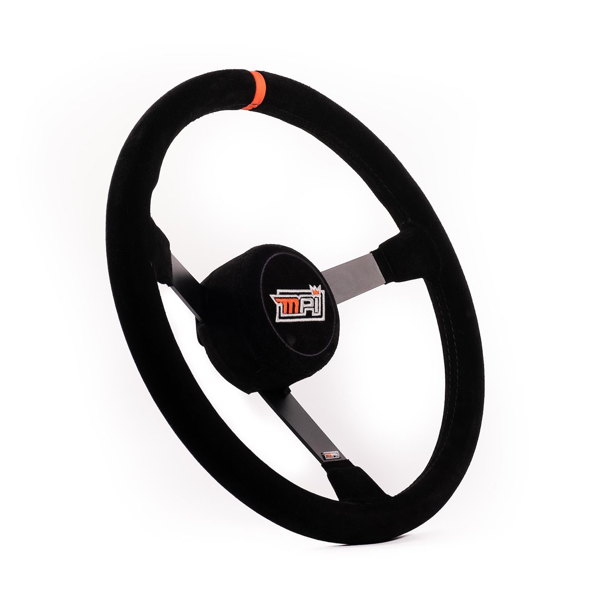 MPI USA15in 3-Bolt LW Steel Whe el Suede W/Thumb Insert