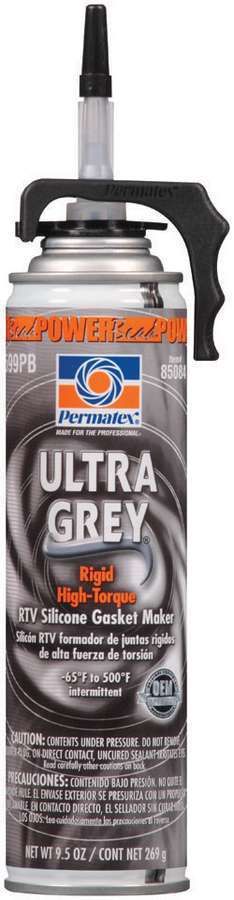 PERMATEXPowerbead Ultra Grey RTV Silicone 9.5oz