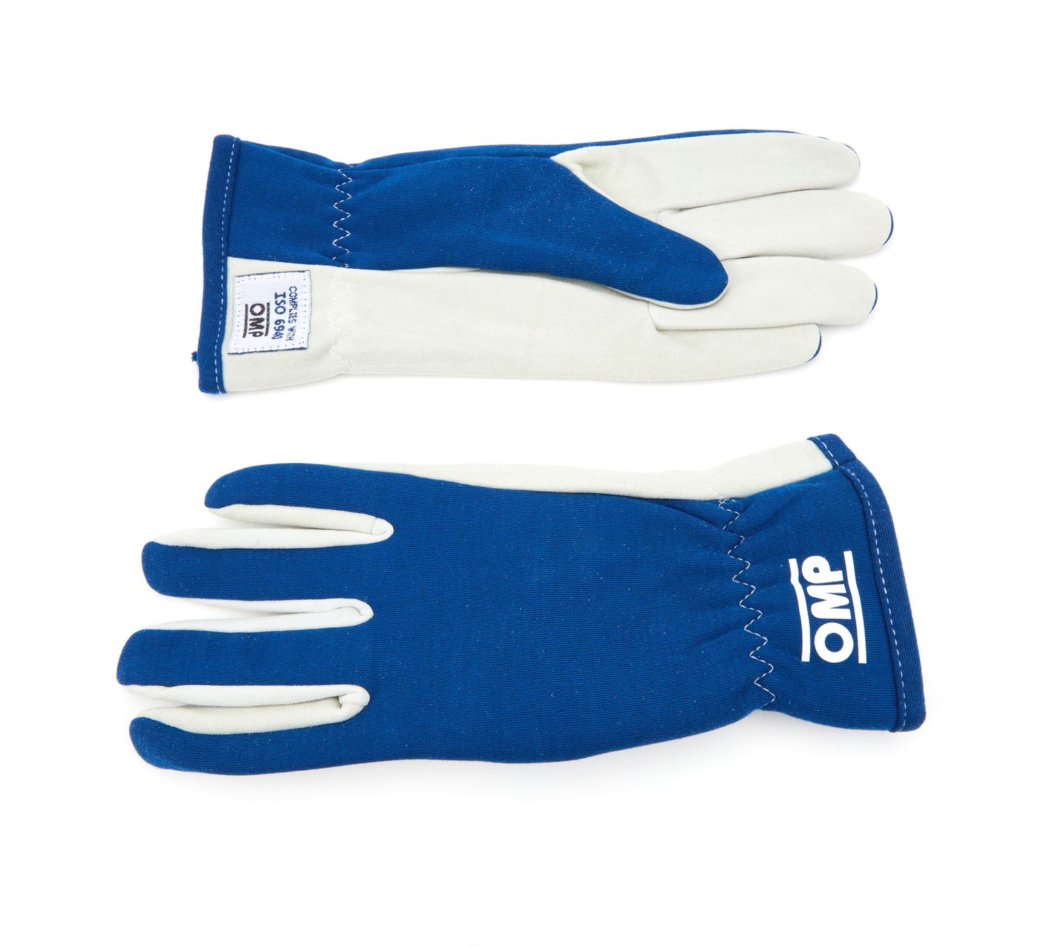 OMP RACING, INC.Rally Gloves Blue Size Large