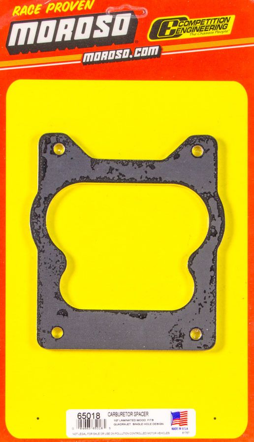 MOROSOCarburetor Spacer- 1/2in Thick - Q-Jet