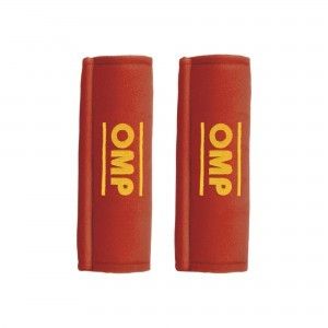OMP RACING, INC.Harness Pads Red Used w/ 3in Belts