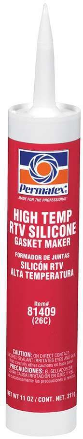 PERMATEXHi-Temp RTV Silicone Red 11oz Cartridge
