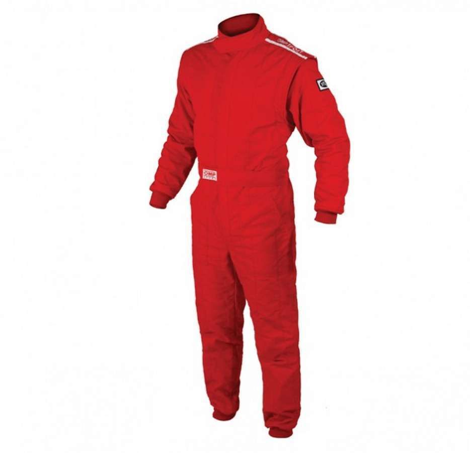 OMP RACING, INC.OS 10 Suit Red Large Single Layer