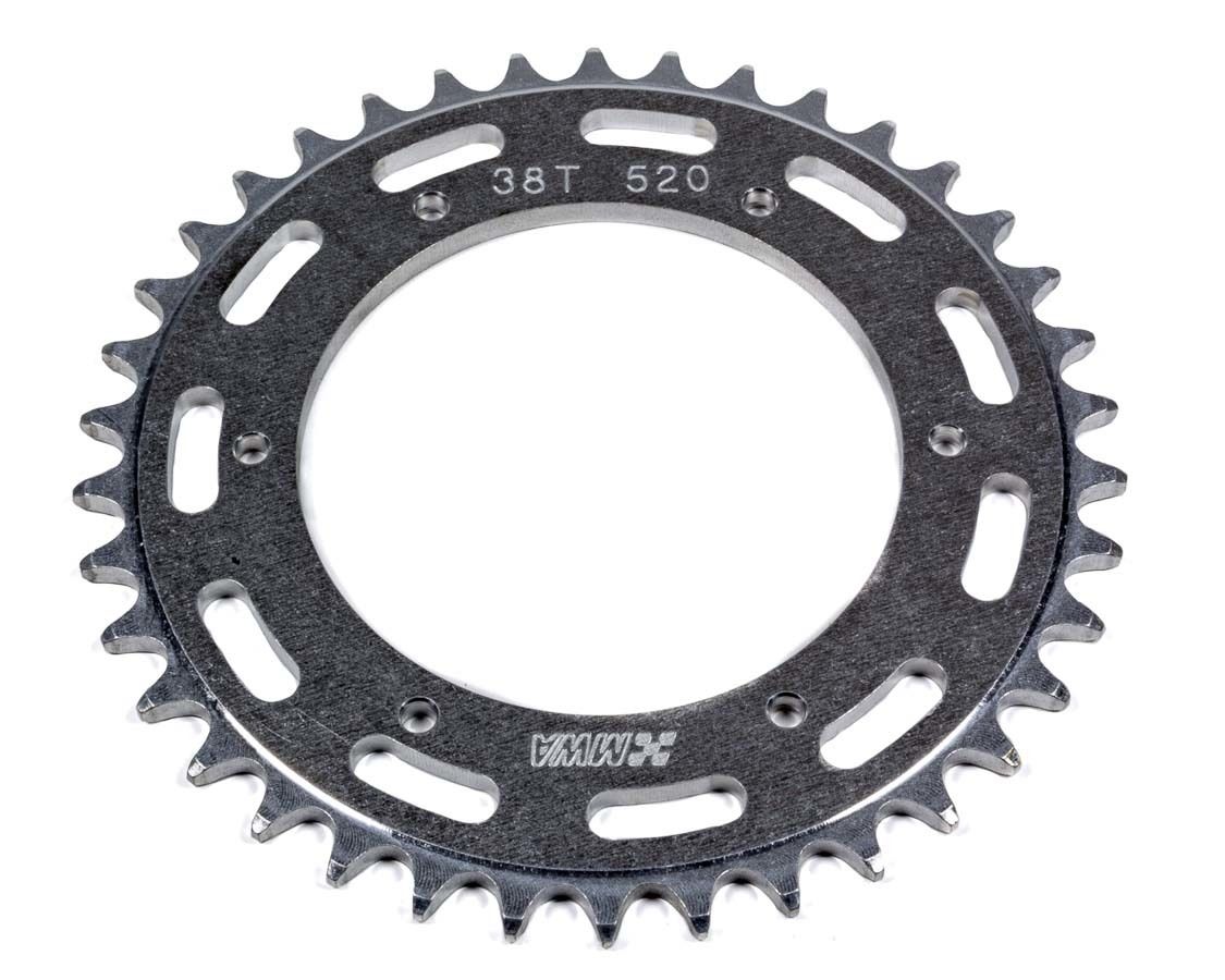 M AND W ALUMINUM PRODUCTS Rear Sprocket 38T 5.25 BC 520 Chain