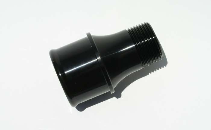 MEZIERE1.75in Hose W/P Fitting Black