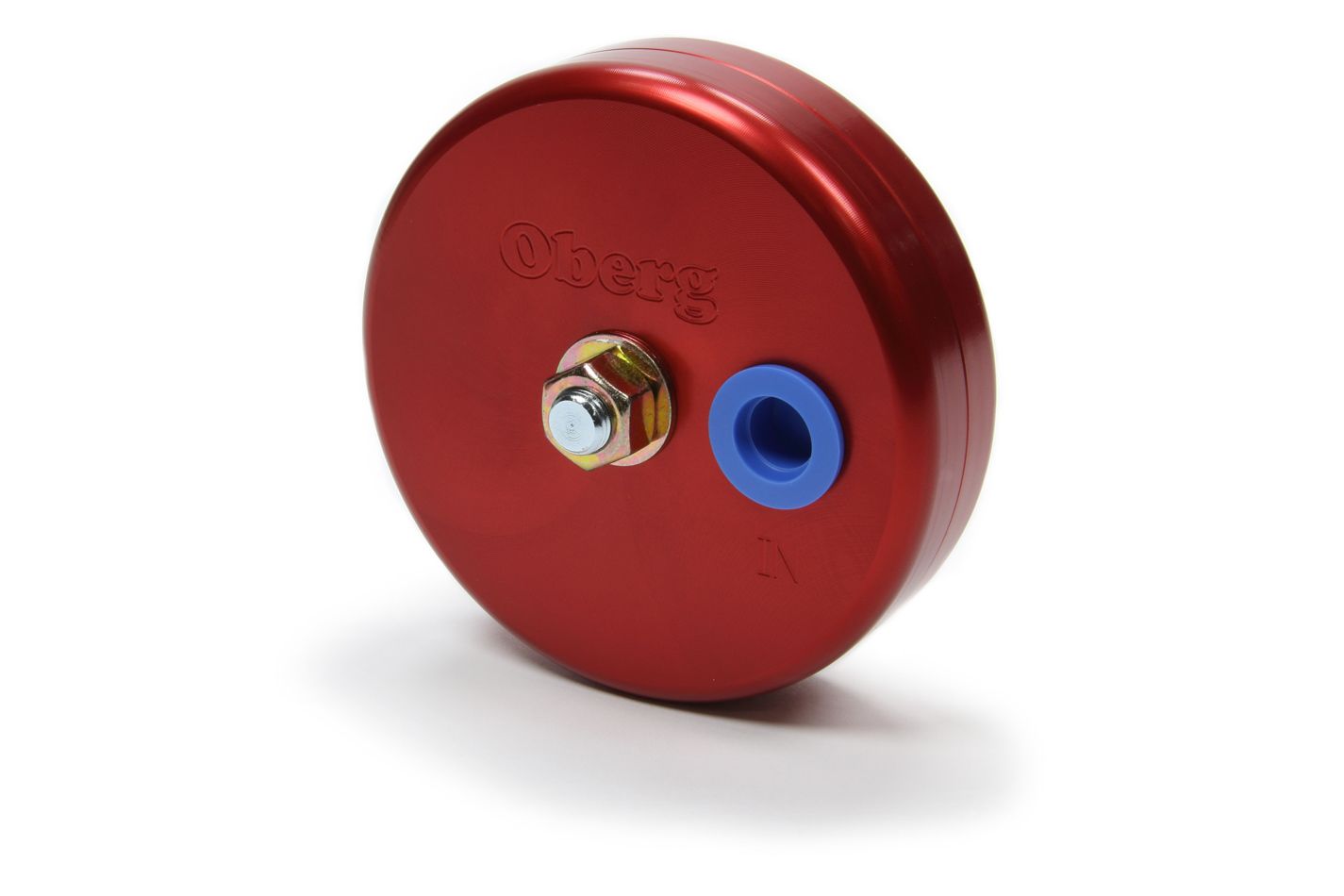 OBERG FILTERSUFO Billet Fuel Filter - 4in 28-Micron Red