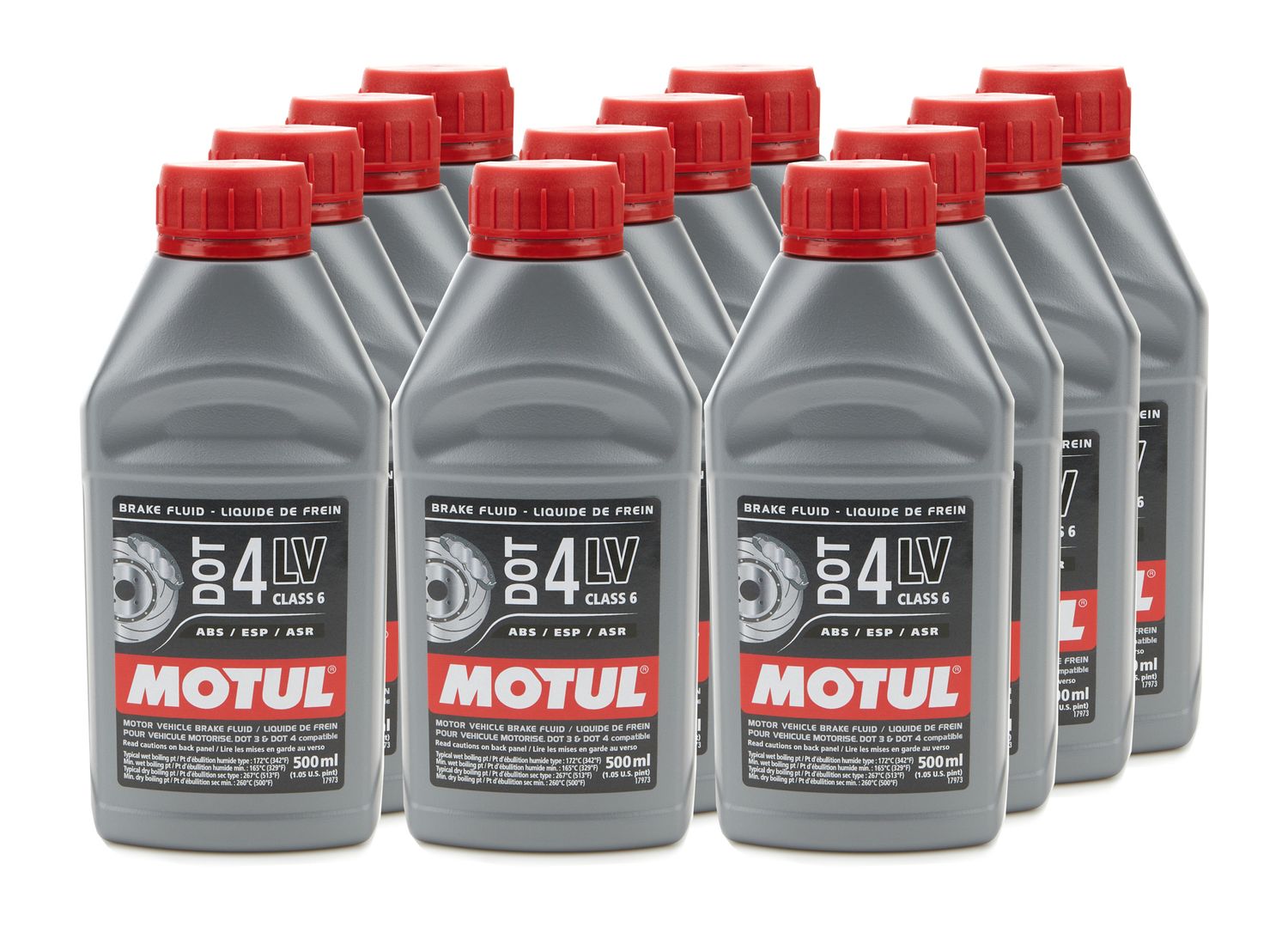MOTUL USADot 4 Brake Fluid Case 12 x 500ml Bottles