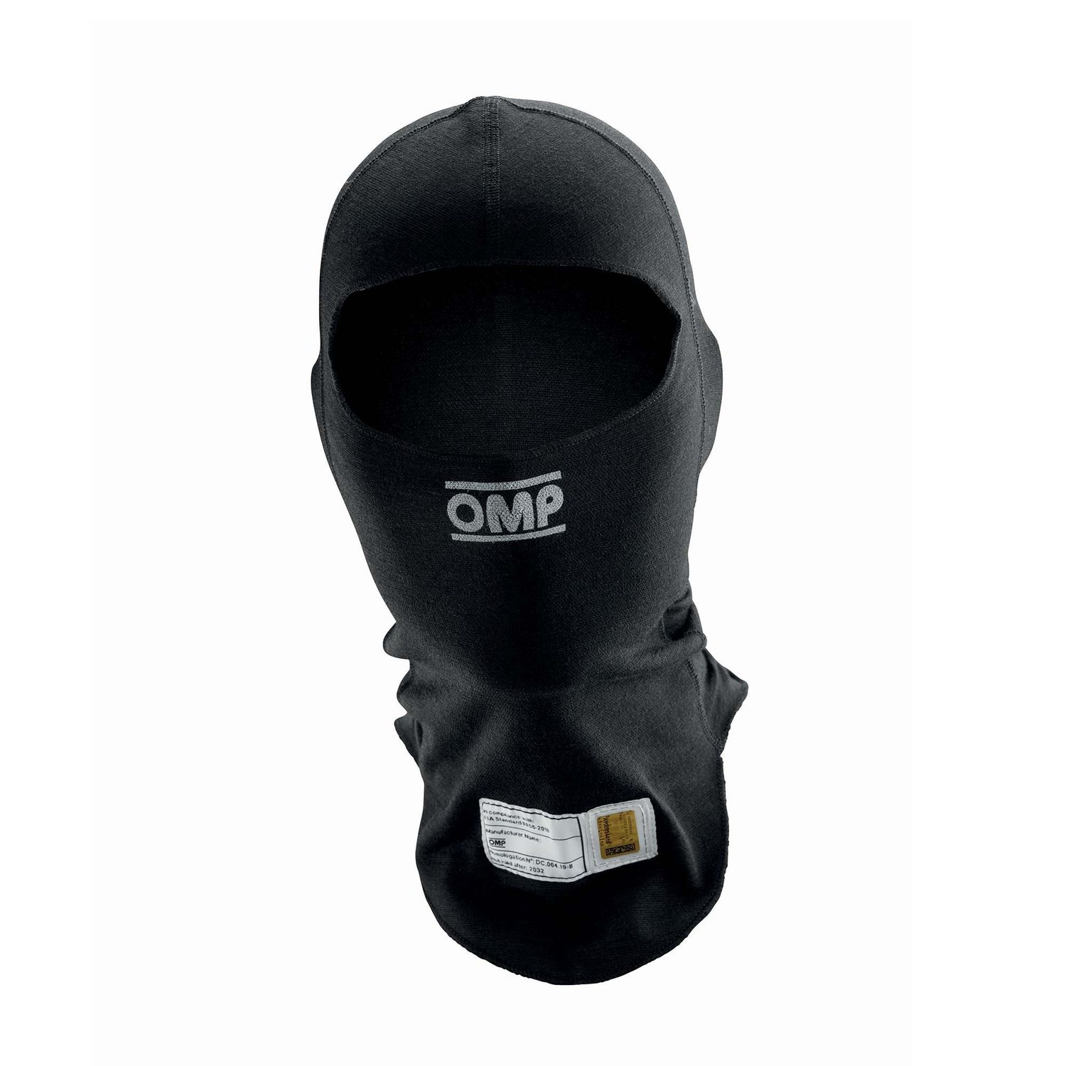 OMP RACING, INC.Tecnica EVO Balaclava FIA8856 Black Size SM