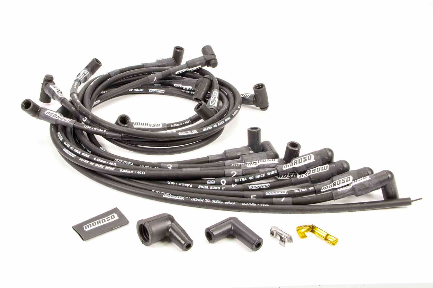 MOROSOUltra 40 Plug Wire Set - Black