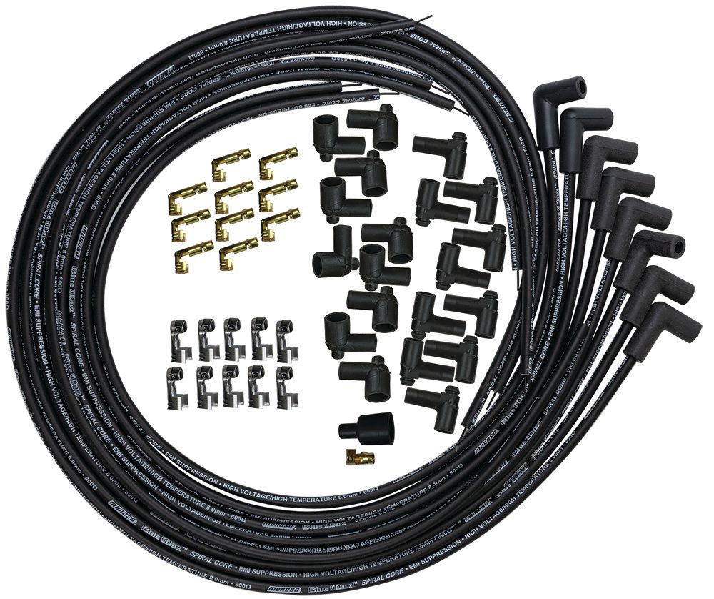 MOROSOBlue Max Ignition Wire Set - Black
