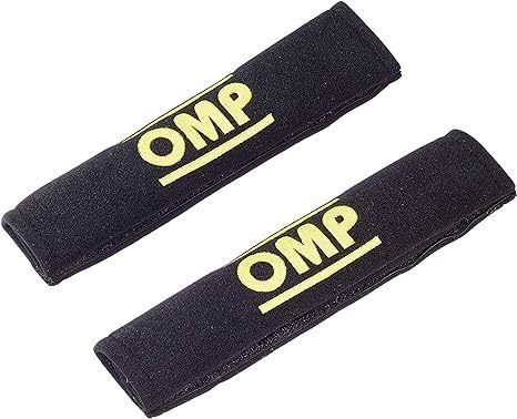 OMP RACING, INC.Harness Pads Black Used w/ 2in Belts