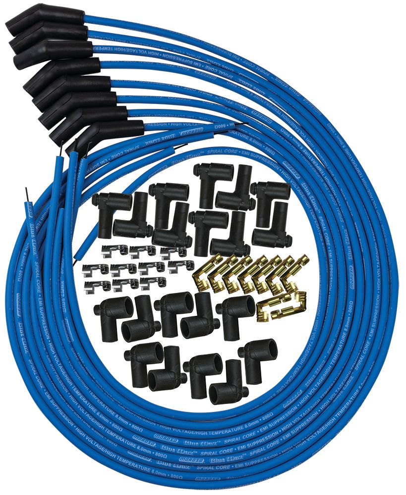 MOROSOBlue Max Ignition Wire Set - Blue