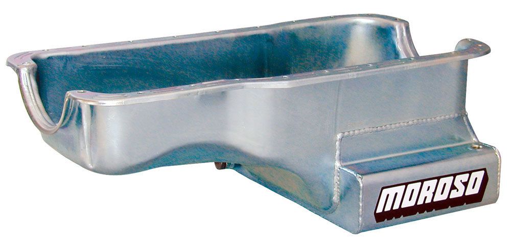 MOROSOSBF 289-302 Front Sump Oil Pan w/Kick-Out- 7qt.
