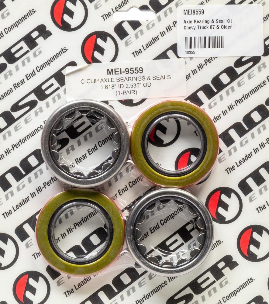 MOSER ENGINEERINGAxle Bearing & Seal Kit Chevy Truck 87 & Older