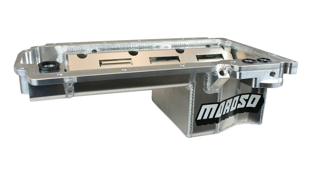 MOROSOGM 4.3L V6 Oil Pan Rear Sump Road Race 6in Deep