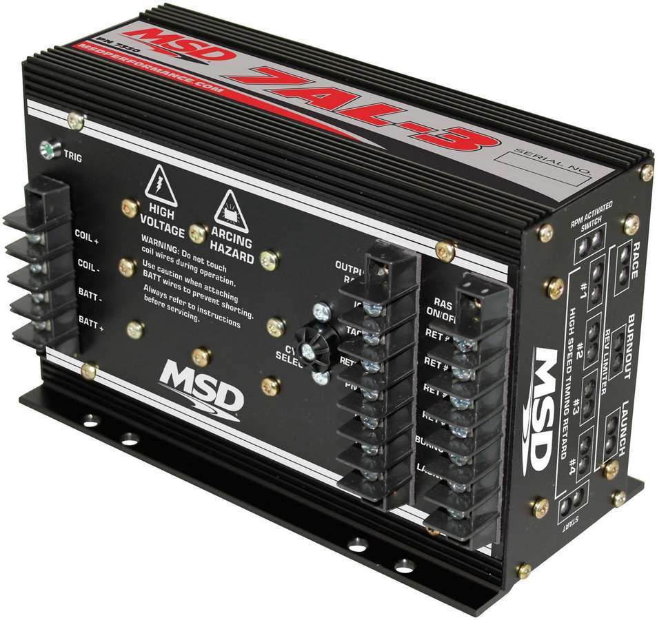 MSD IGNITIONMSD 7AL-3 Pro Drag Race Ignition Box Black
