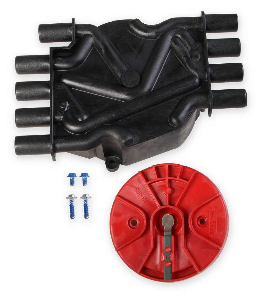 MSD IGNITIONCap/Rotor Kit - GM V8 Vortec Distributor Black
