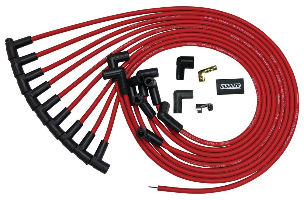 MOROSOUltra Plug Wire Set BBC Under V/C Red