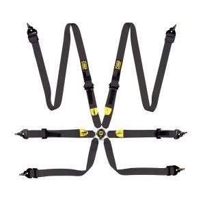 OMP RACING, INC.First 2 Harness Black Clip In 6 Point