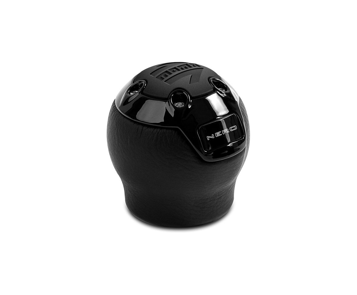 MOMO AUTOMOTIVE ACCESSORIESNero Shift Knob Leather Reverse Lift