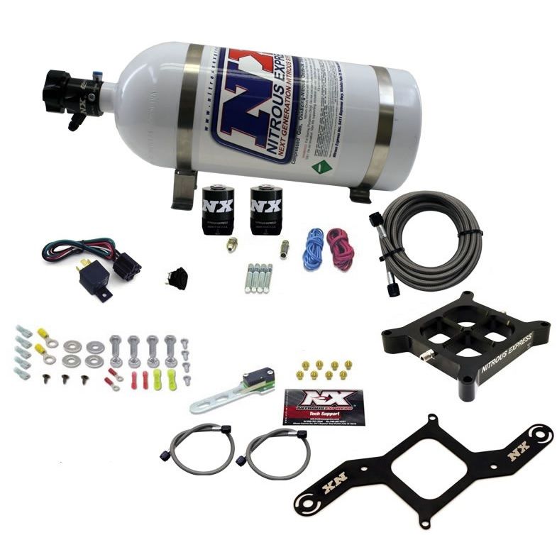 NITROUS EXPRESS Single Entry Nitrous Crossbar Plate System