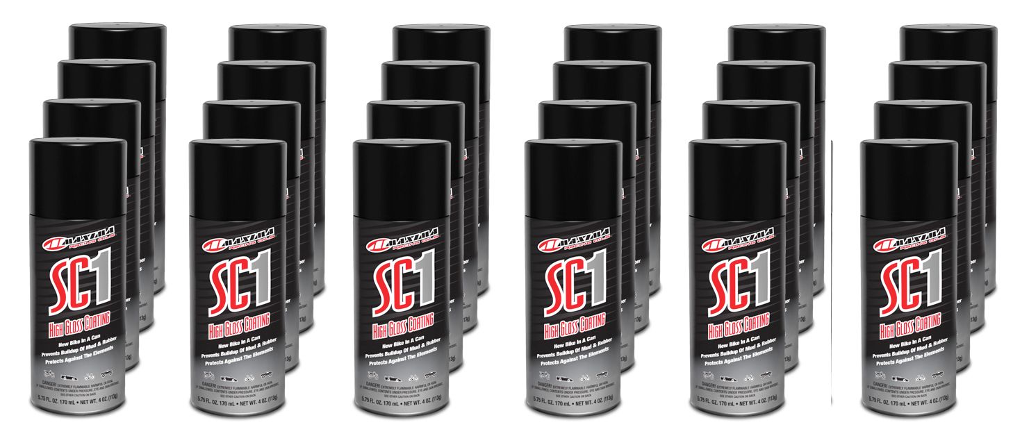 MAXIMA RACING OILSSC1 High Gloss Coating Case 24 x 4oz.