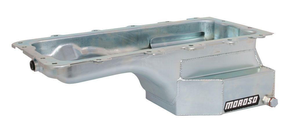 MOROSOFord 4.6L/5.4L Oil Pan 7qt. Clear Zinc Steel