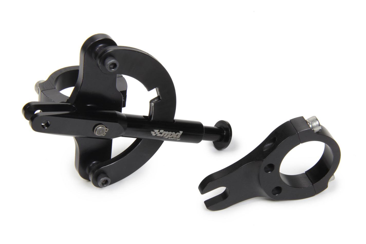 MPD RACING Push Lock Shifter Clamp On Style Black