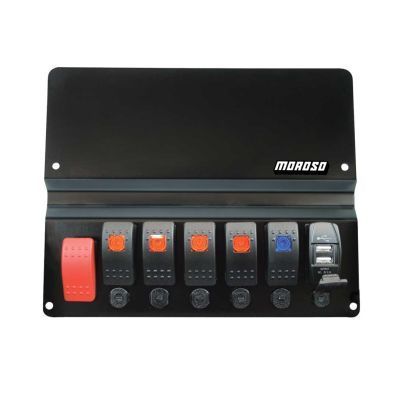 MOROSODash Blockoff Plate - w/Switches BMW E46