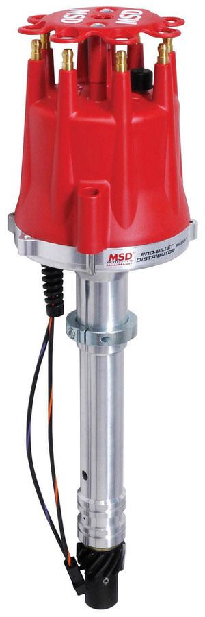 MSD IGNITIONChevy V8 Billet Distribu W/Cap & Rotor