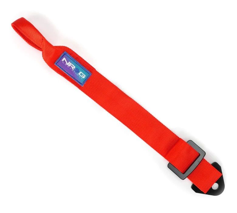 NRG INNOVATIONTow Strap Universal w/ Loop Red