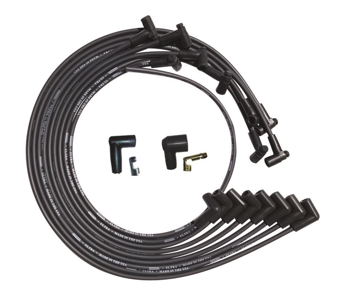 MOROSOUltra Plug Wire Set SBC Under V/C Black