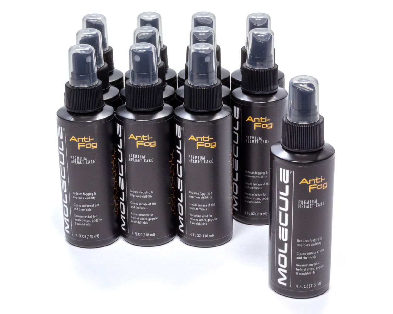 MOLECULEHelmet Anti-Fog 4oz Spray Case of 12