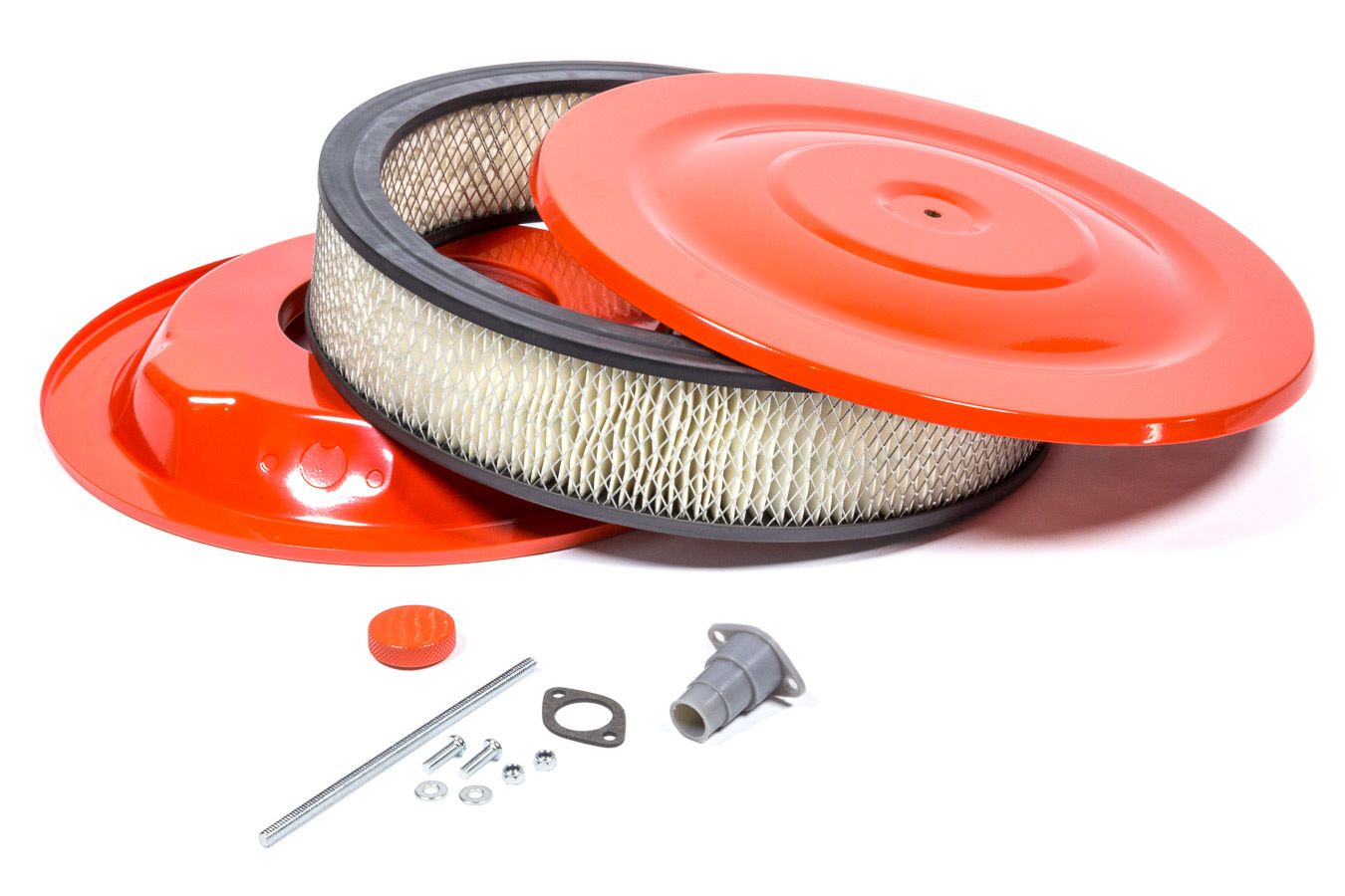 MR. GASKET Easy Flow Air Cleaner 14 x 3 Orange