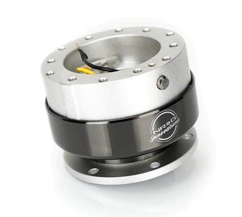 NRG INNOVATIONSteering Quick Release 2.0 Silver 2.5in