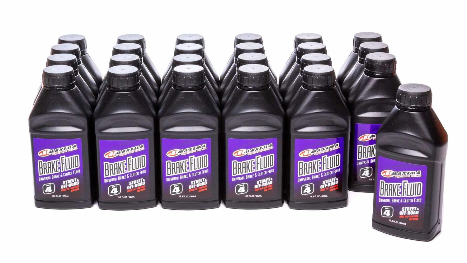 MAXIMA RACING OILSBrake Fluid Dot 4 Case 24 x 16.9oz. Bottle