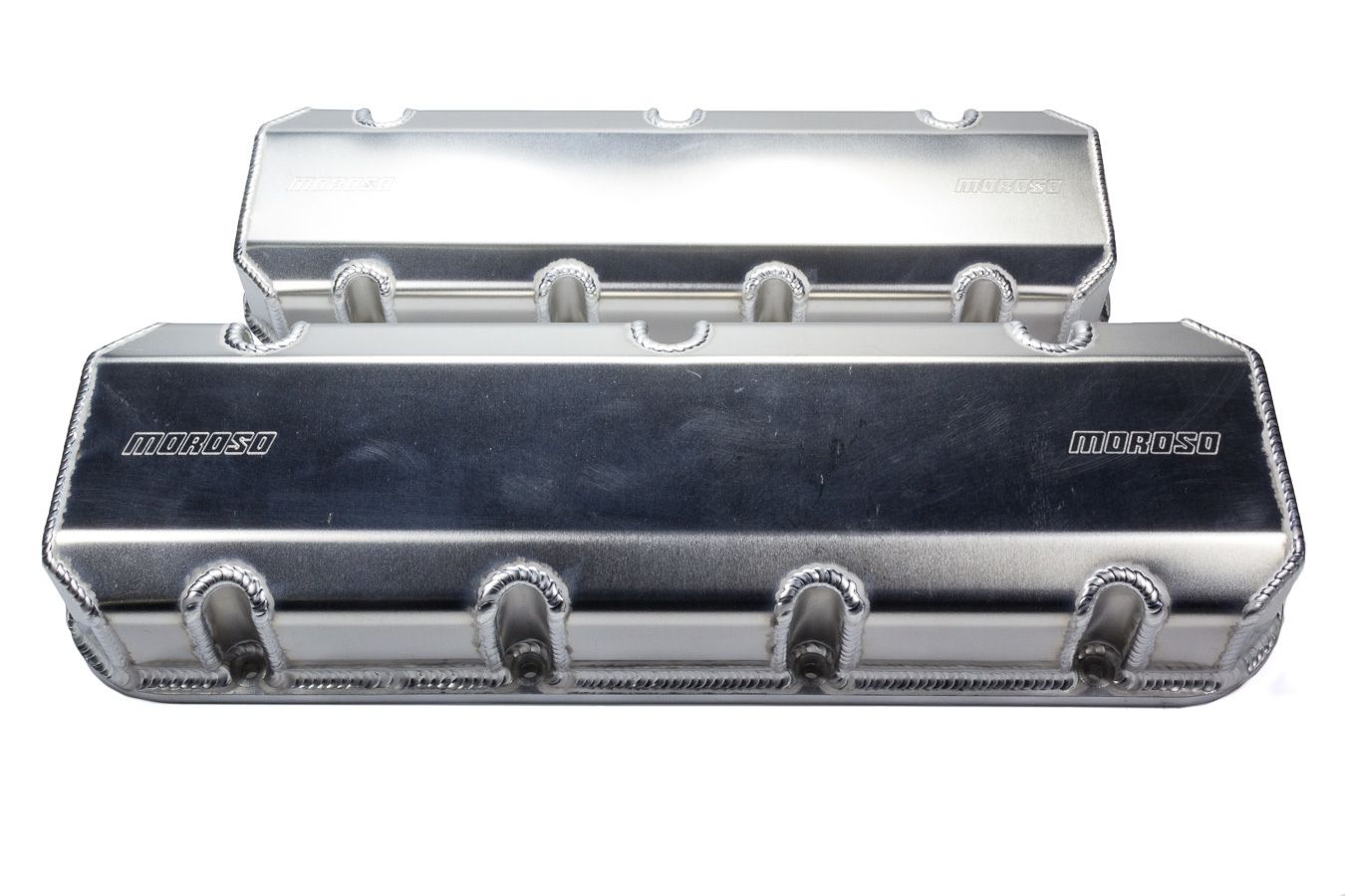 MOROSOBBC Billet Rail Valve Cover Set w/Logo