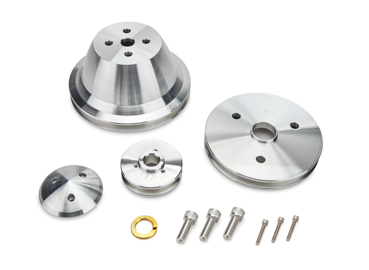MARCH PERFORMANCE SB Chevy Pulley Set