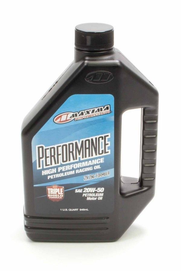 MAXIMA RACING OILS20w50 Petroleum Oil 1 Quart Performance