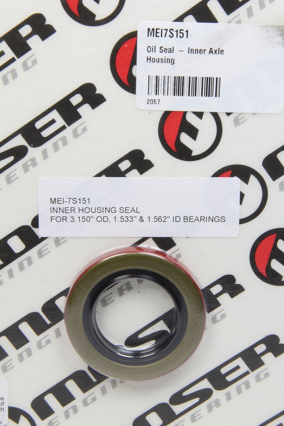 MOSER ENGINEERINGOil Seal - Inner Axle Housing