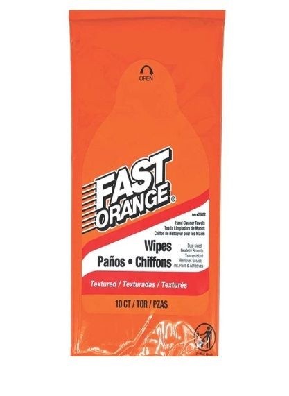 PERMATEXFast Orange Wipes 10 Count