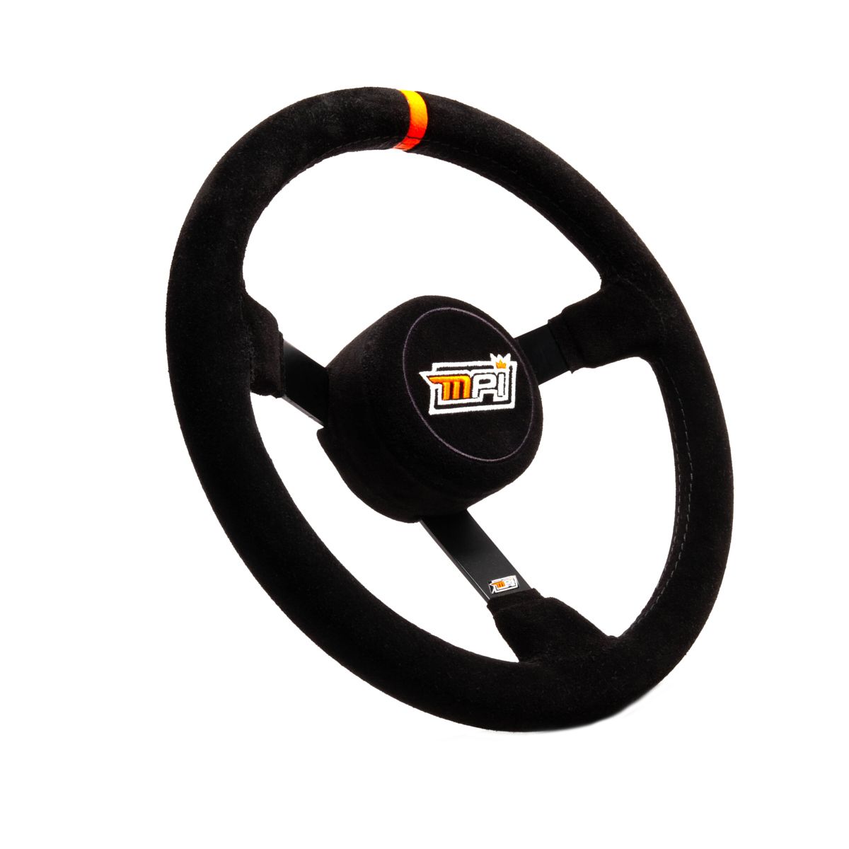 MPI USAStock Car Steering Wheel 13in Dished Suede