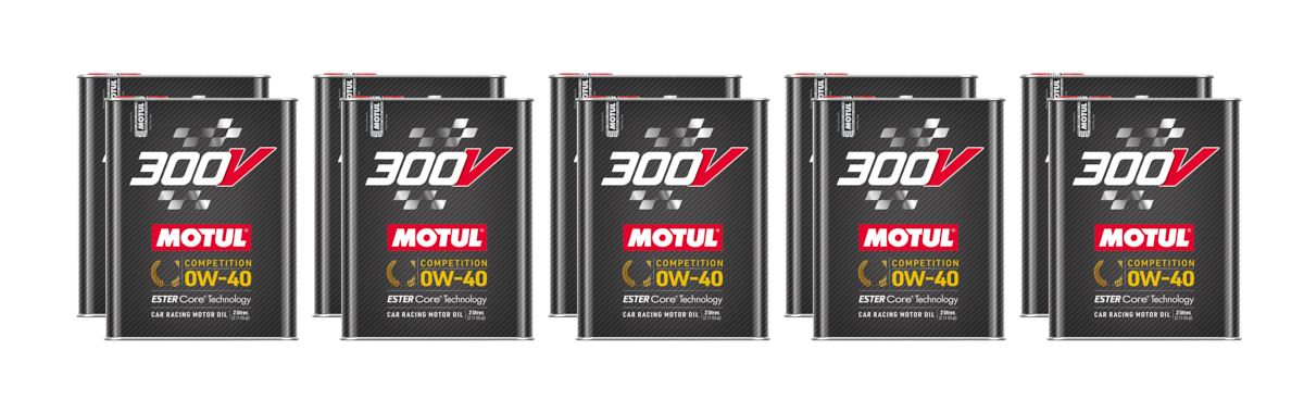 MOTUL USA300V Competition Oil 0w40 Case 10 x 2 Liter