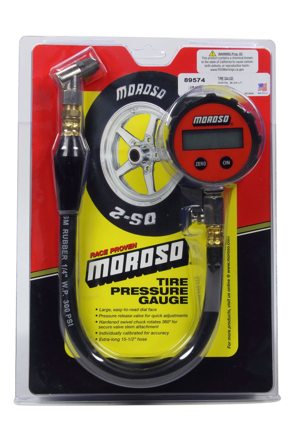 MOROSOTire Gauge 0-15 Digital Backlit