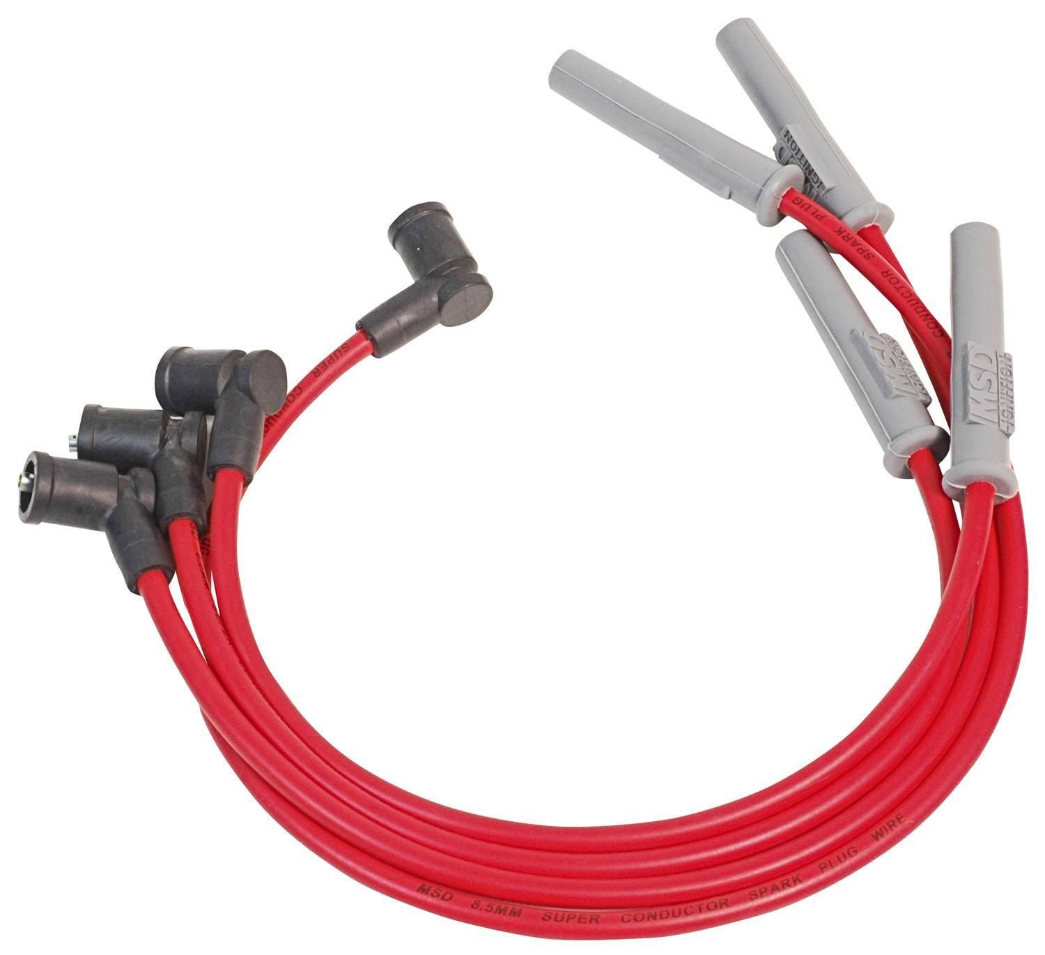 MSD IGNITION8.5mm SC Spark Plug Wire Set Mazda Miata 1.6/1.8L